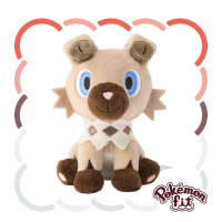 Officiële Pokemon center Pokemon fit knuffel Rockruff 17cm (lang) Collectors item